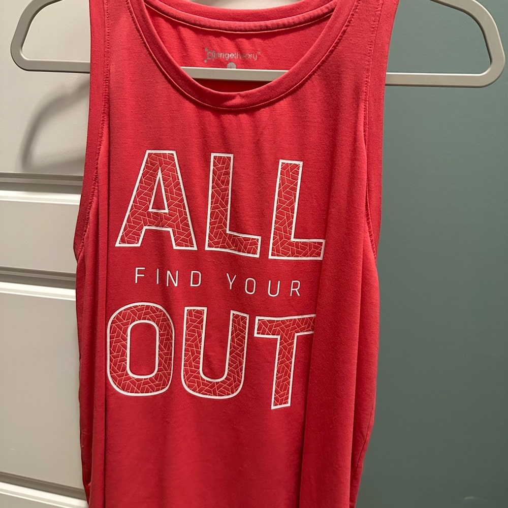 OTF OrangeTheory Find Your All Out tank top